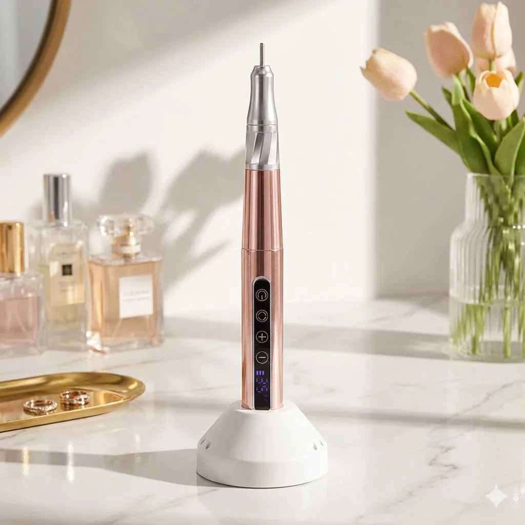 85W Plastic Rechargeable Portable Nail Drill Machine Efile Nail Polisher Brushless Nail Art Tool for Beauty Salon Use
