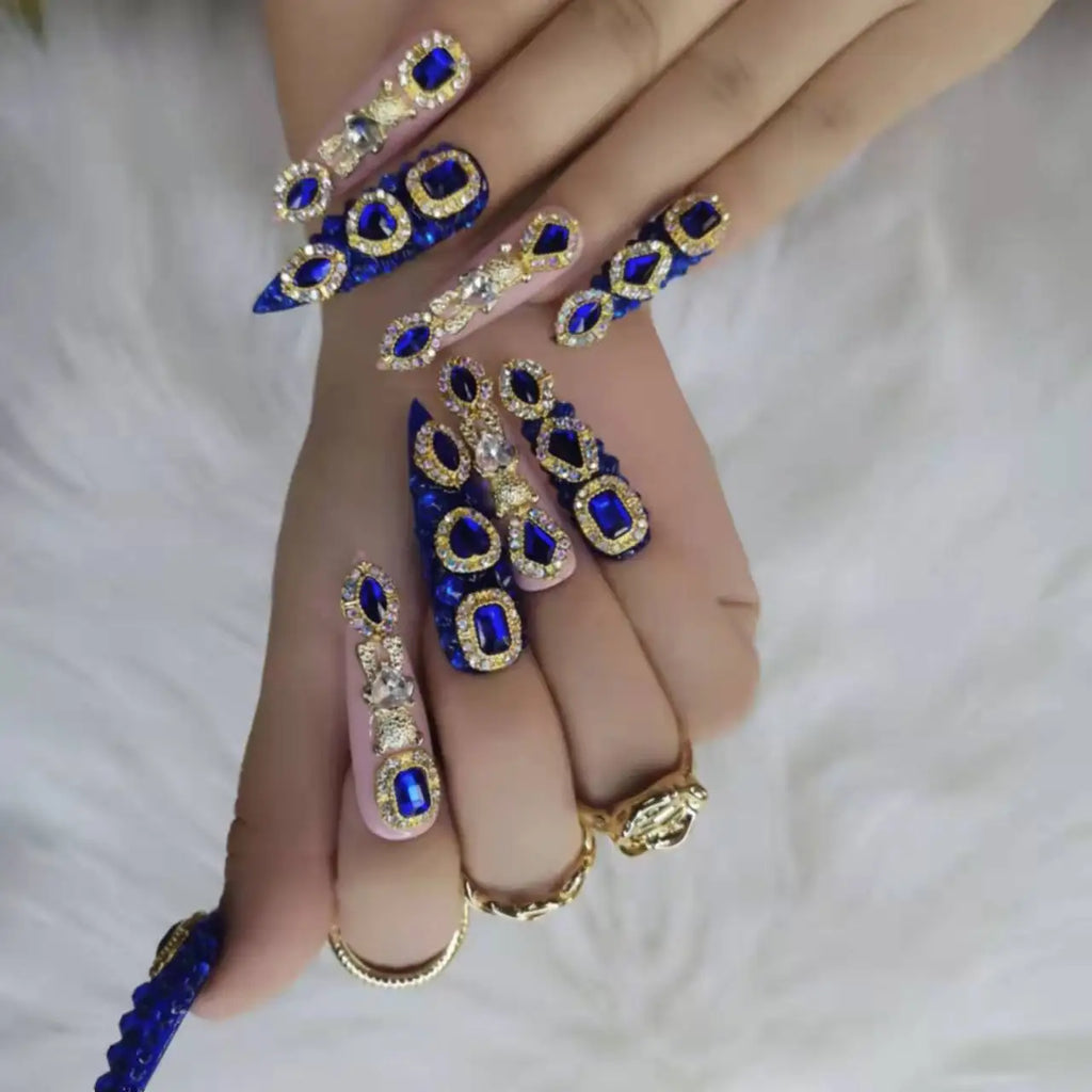 2024 Newest Wholesale Private Label Handmade Press Nails Ins Most Popular Trending Artificial Fingernails Acrylic Full Design