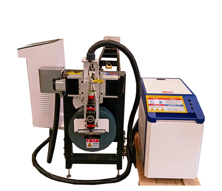Multi-Function New Digital Fiber Laser Tube Cutting Machine CNC Auto Focus Water for Glass/Stone/Acrylic Crystal Bevel Straight