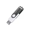 Hot Selling Swivel Metal USB Flash Drive in Various Colors 1GB to 128GB USB 2.0 E14 CE FCC ROHS Certified 9g