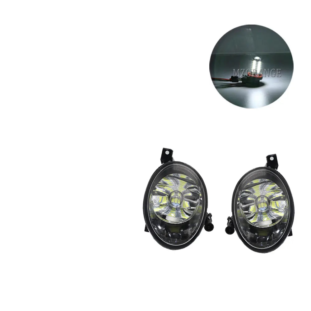 Fog Lights for VW Jetta 6 A6 MK6 2011 2012 2013 2014 LED Front Bumper Light Cover Grill Bezel Halogen Lamp Headlight Fog lamps