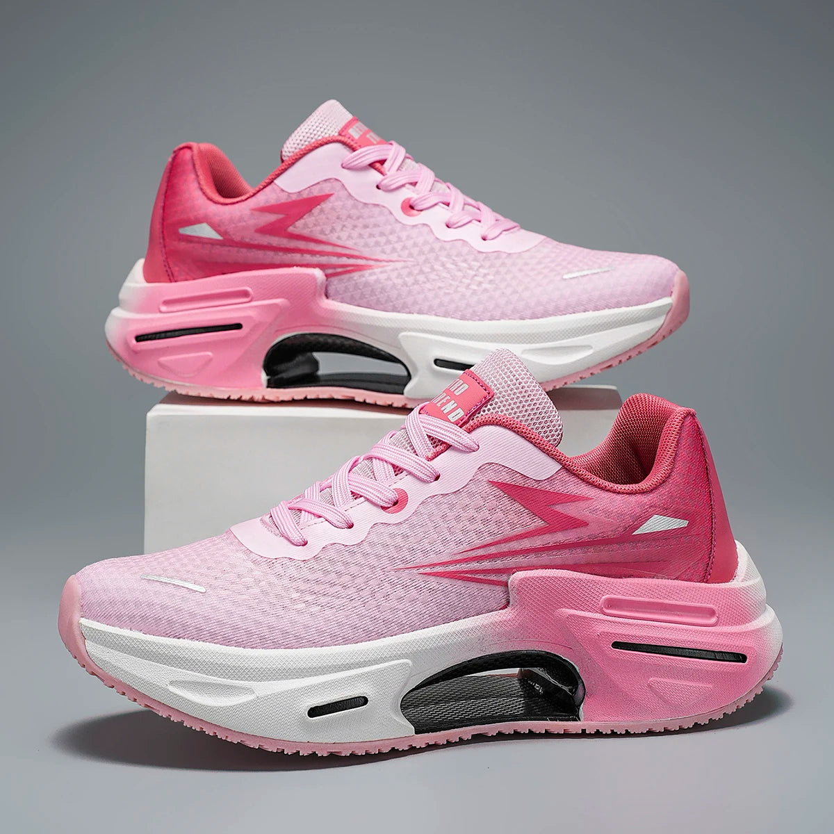 US 13 14 EUR 47 48 Lightweight Mesh Running Shoes with Cushioned EVA Midsole and TPU Heel Stabilizer for Gym Training Everyday