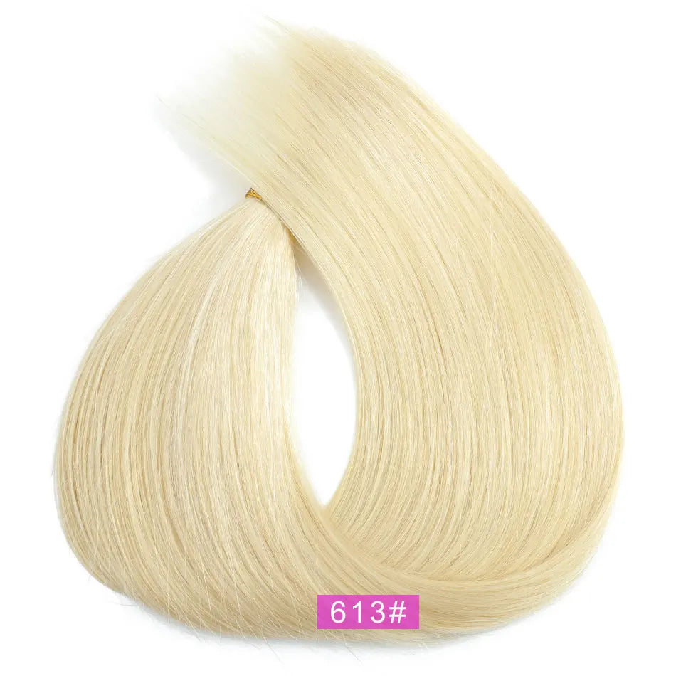 Factory Supply U Tip Hair Extensions 100% Natural Virgin Raw Hairs Customized Color U Tip Human Hair Extensions