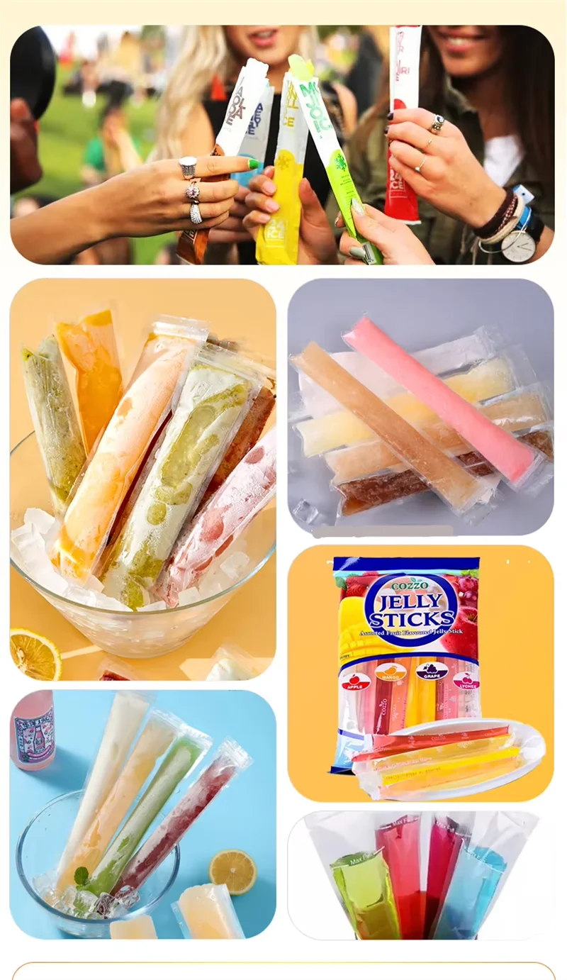Low-cost Automatic Popsicle/jelly/juice Liquid/ice Cream/yogurt/sauce/perfume/small Plastic Bag  Packaging Machine