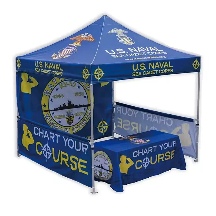 Durable Portable USA Warehouse 40mm50mm Hex Aluminum Tent Frame with Wheel Bag Include Tariffs