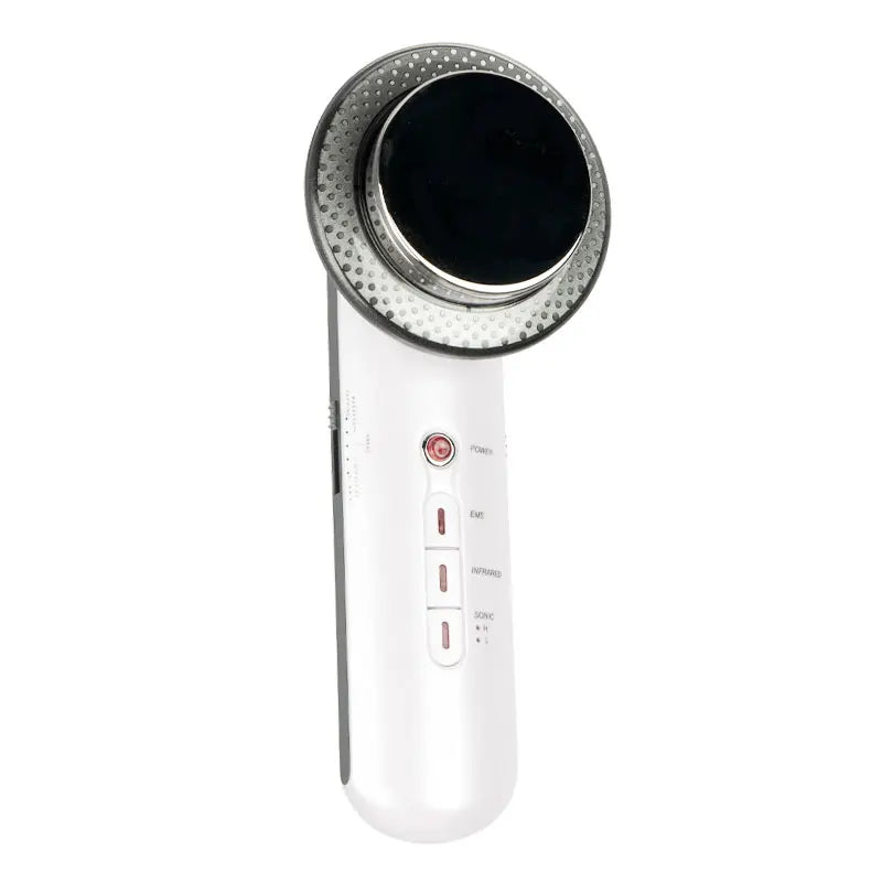 Face Reduction 3 In 1 EMS Infrared Ultrasonic Body Massager Anti Cellulite Fat Burner Weight Loss Infrared Slimming Machine