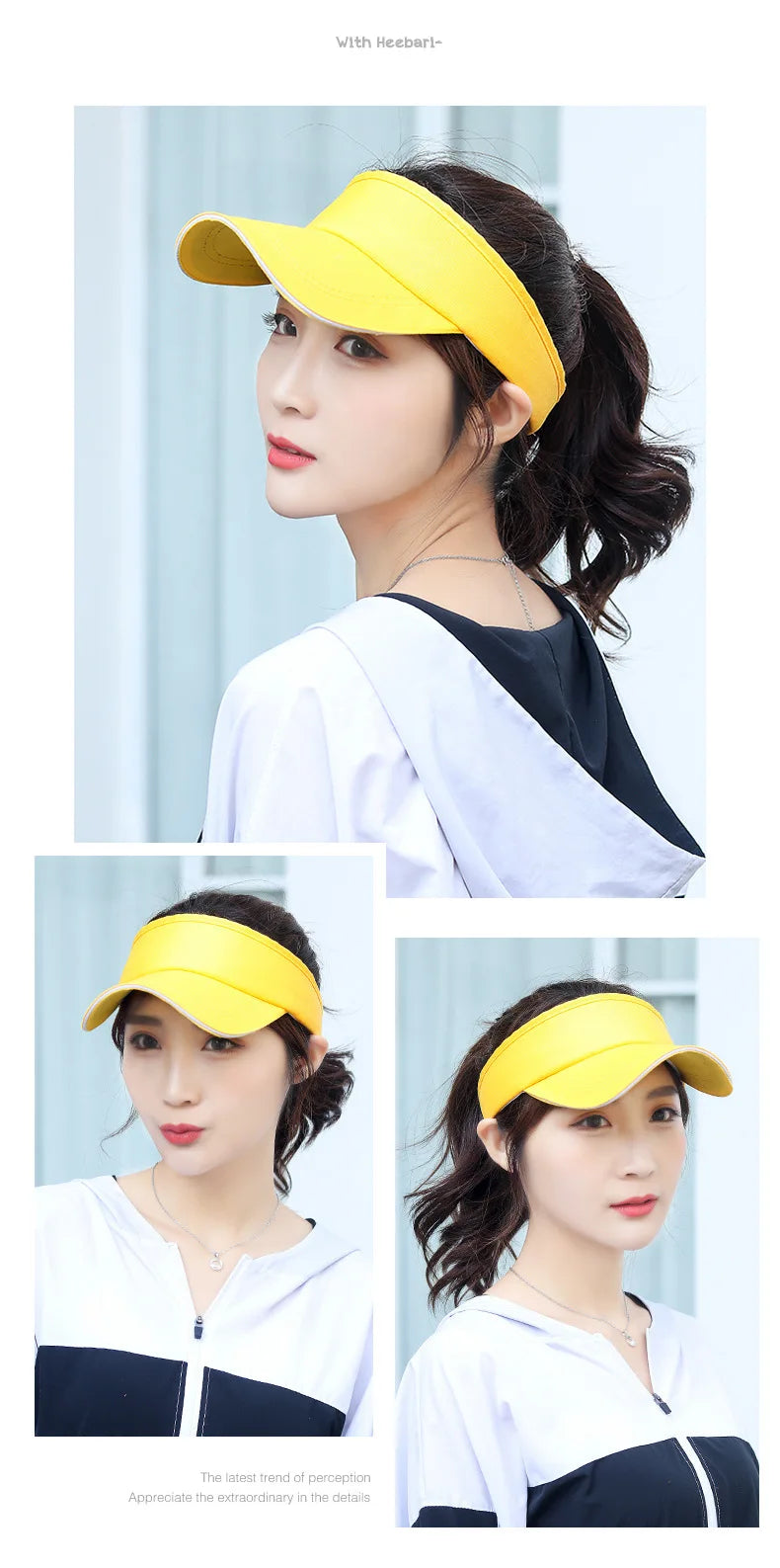 Summer Breathable Air Sun Hats Men Women Adjustable Visor UV Protection Top Empty Patchwork Sports Golf Running Sunscreen Cap