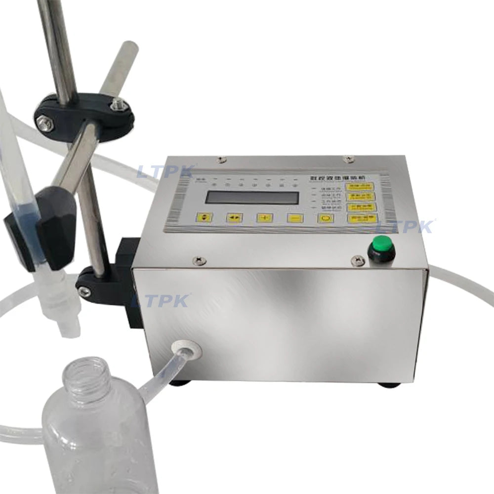 Diaphragm Pump Perfume Bottle Filler Semi Automatic Beverage Perfume Juice Water Liquid Weighing Filling Machine