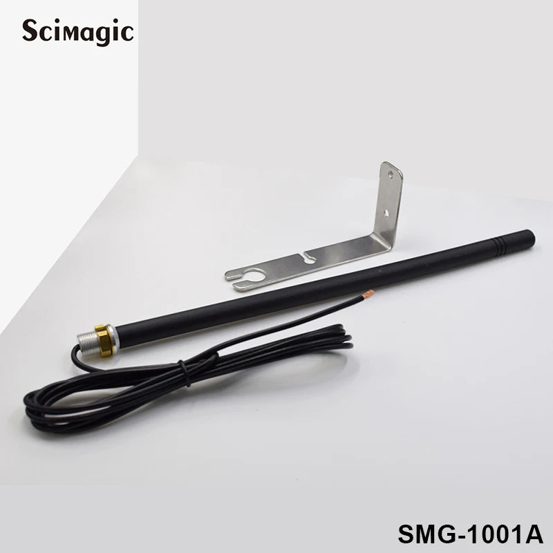 433MHz 200m Long-Range Antenna 2m/3m/5m Cable length, Waterproof Signal Booster for Garage Gate Opener Systems