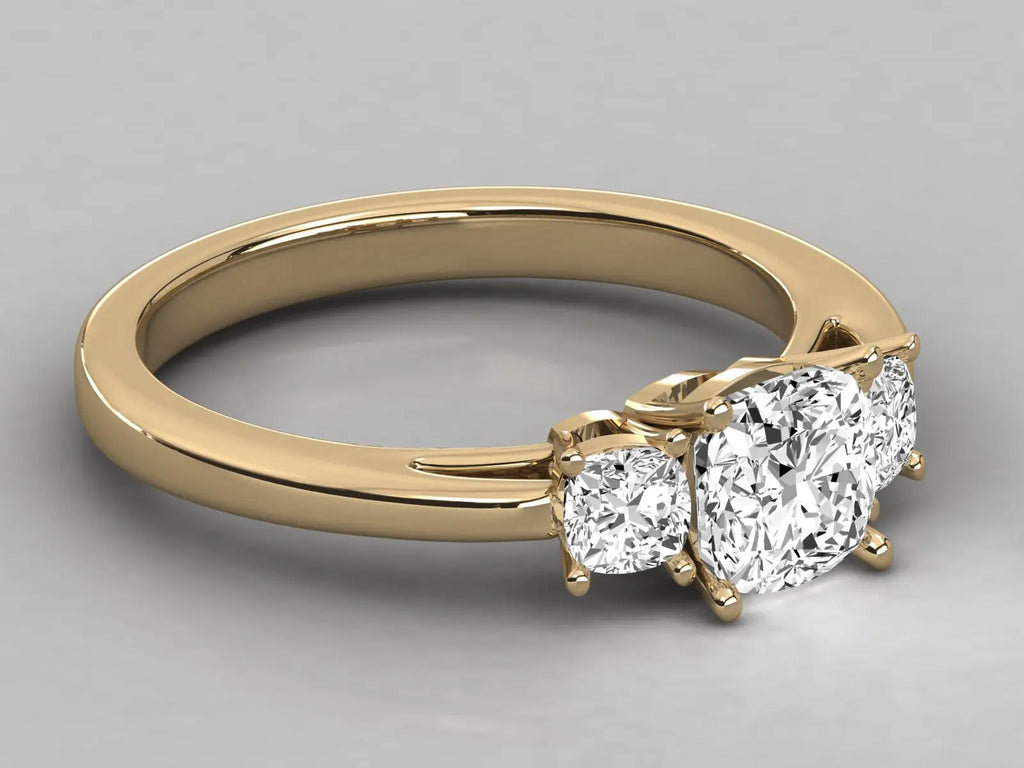 Buy KRISHNAM JEWELS Third Party Certified Natural High Quality Solitaire Diamond Ring Trendy Design Women Wedding Anniversary