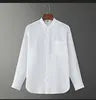 Premium Material Custom logo Comfortable Solid Color Daily Commute Breathable Casual Men's Stand Collar Long Sleeve Shirt