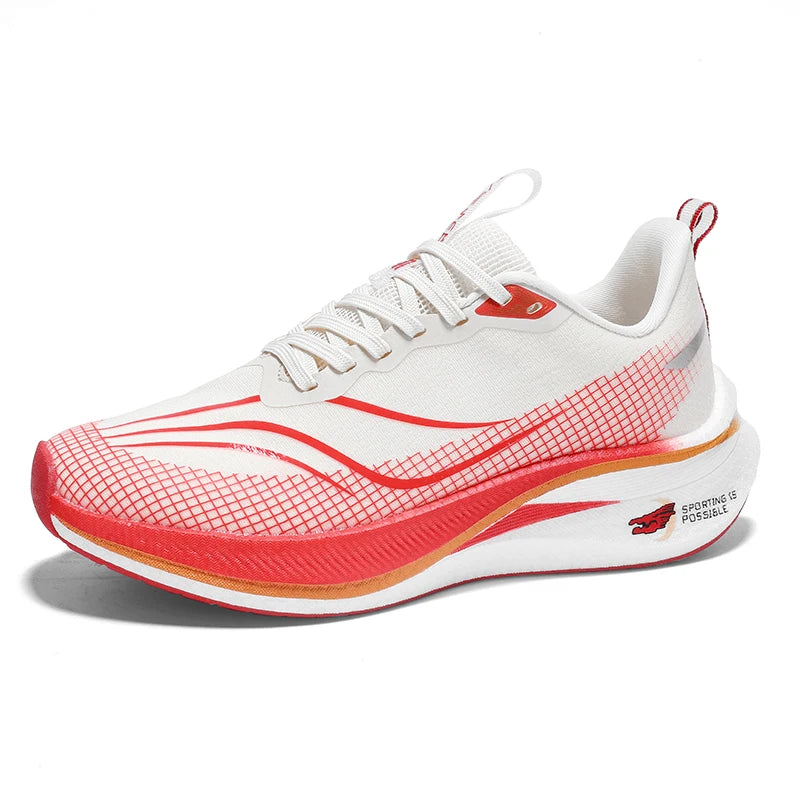 Lightweight running shoes high-quality marathon men's sports shoes mesh breathable fashionable low cut breathable running shoes