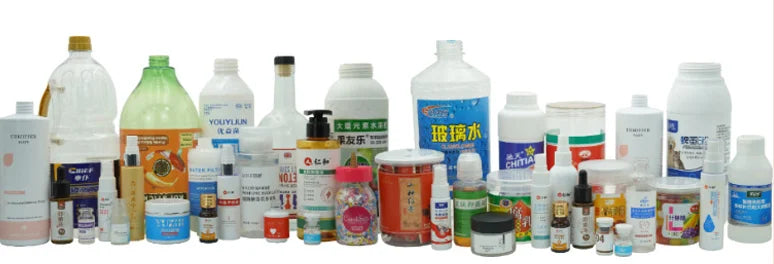 LT-SC440 Automatic Pneumatic Close PET Plastic Water Bottle Screw Plastic Perfume Jar Filling and Capping Sealing Machine
