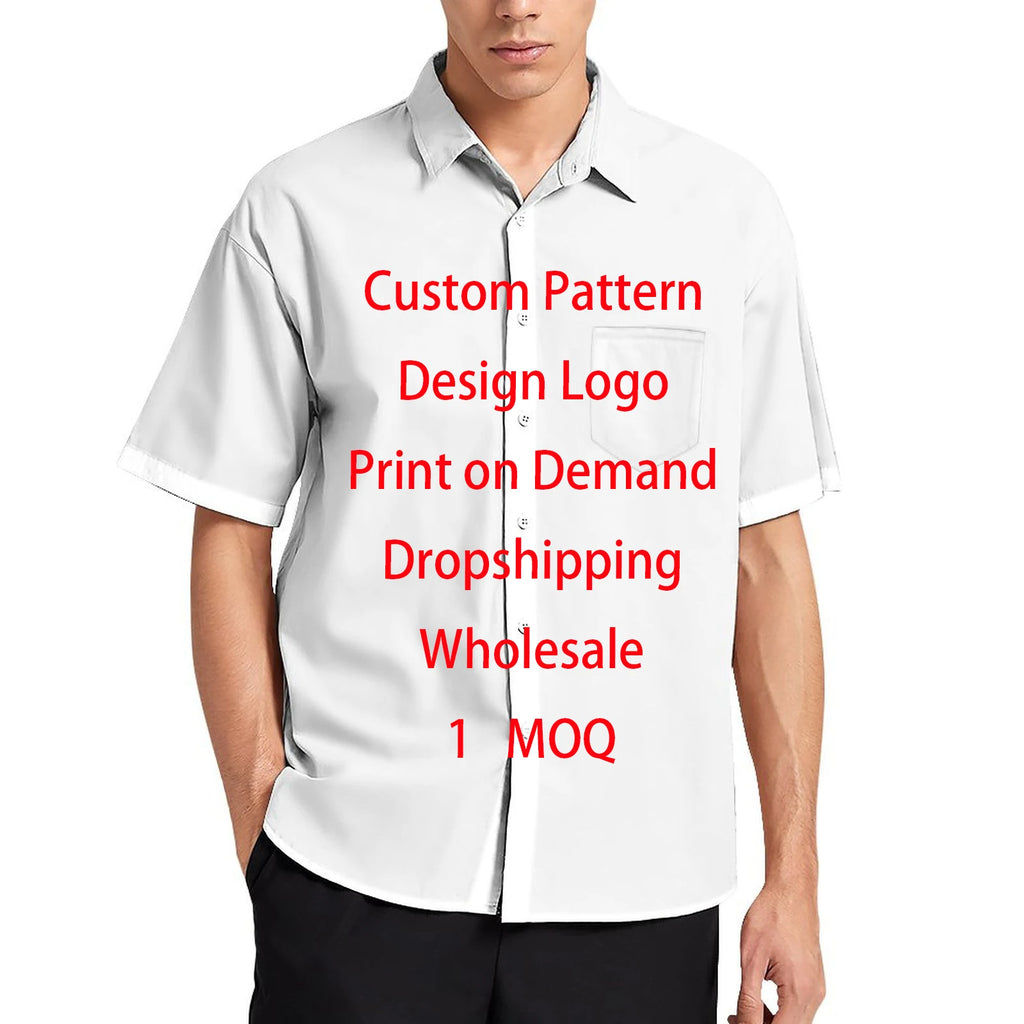 Hot Sale Summer Men Short Sleeve Shirt Tribal Print Plus Size Men Polynesian Shirts Island Casual Shirt