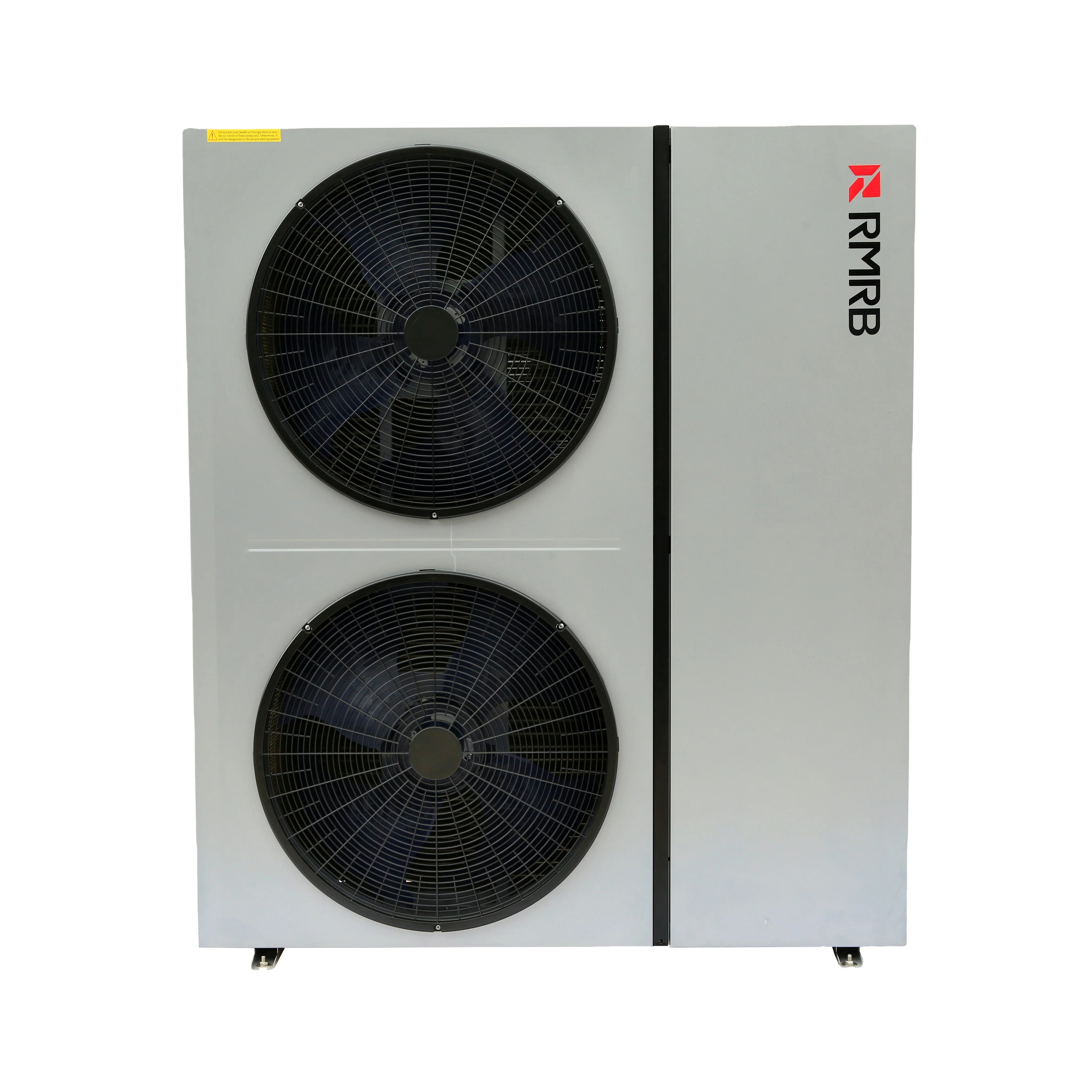 RMRB 21.5kW EVI Monoblock R32 Inverter Air Source Heat Pump High Efficiency Class A+++ Stainless Steel Housing Freestanding