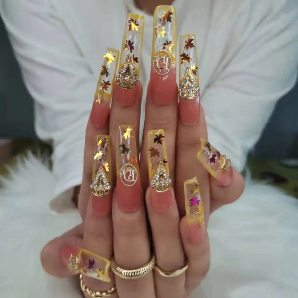 2024 Newest Wholesale Private Label Handmade Press Nails Ins Most Popular Trending Artificial Fingernails Acrylic Full Design