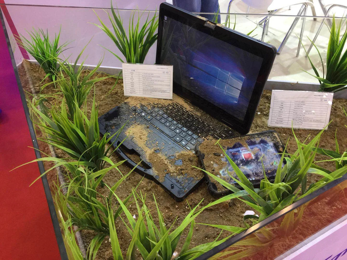 GENZO 14 Inch Fully Laptop Rugged Supplier Notebook Industrial Rugged Tablet Laptop Rugged Laptops