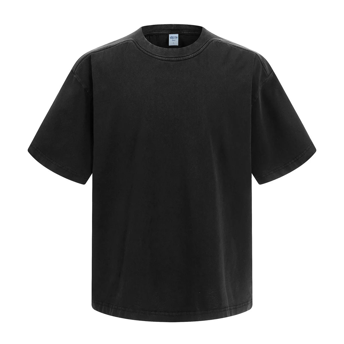 Hot Summer Round Neck Loose Style T-shirt Causal Men's T Shirt 100%  Cotton 273gsm Washed Design Printed Oversized