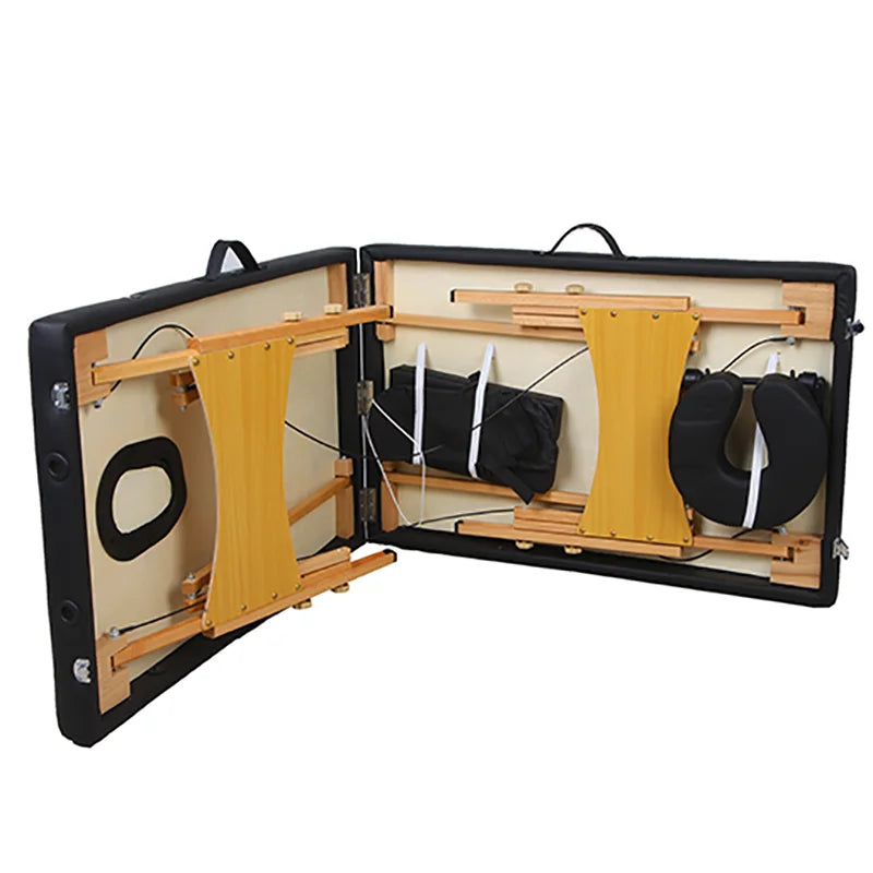 Hot Sale Modern Design Foldable Massage Bed Portable SPA Leather Furniture for Outdoor Beauty Workshops and Facial Applications
