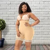 Custom Made Logo High Compression Tummy Control Shaper Shorts Waist Trainer Strapless Plus Size Shapewear for Women