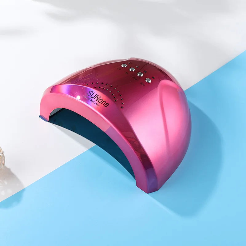 60W UV LED Nail Lamp with 30 Pcs Leds For Curing Gel Nail Dryer Drying Nail Polish Lamp 5/30/60s Auto Sensor Manicure Tools