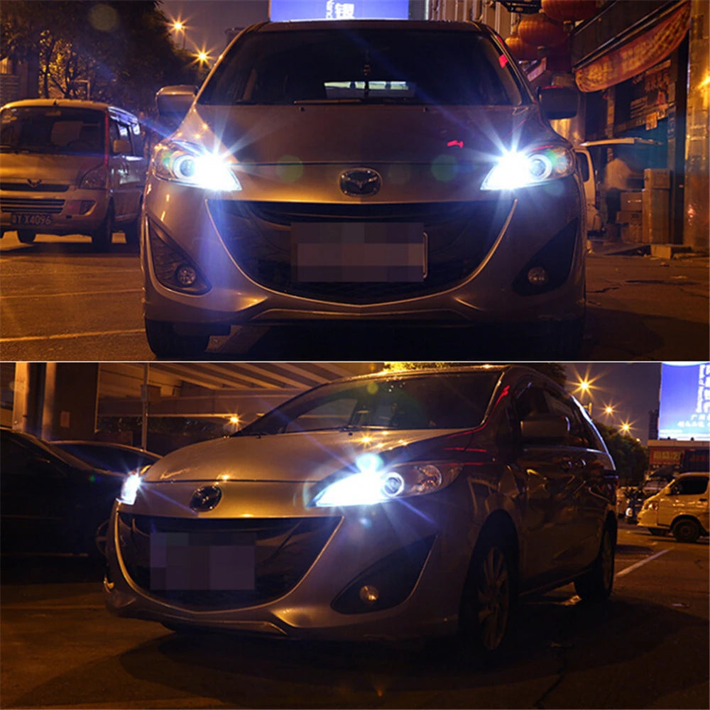 10pcs Silicone Gel COB Auto LED Car Light 12V T10 W5W Wedge Side Parking Read Bulb Signal Lamp Clearance Door Light 12 SMD Chips