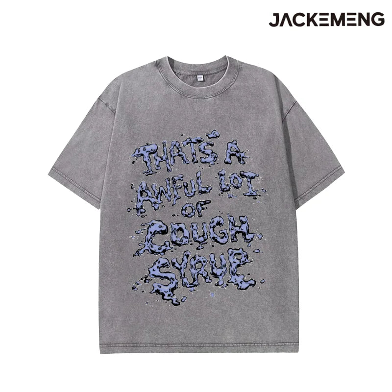 Oversized Vintage Grunge Streetwear Print Tshirt USA Stock Wholesale Y2K Casual Tee