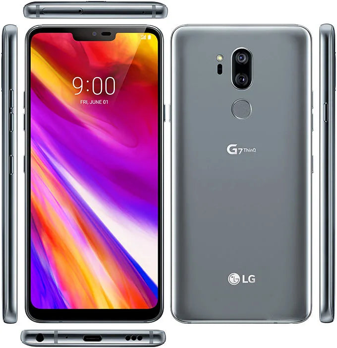 Unlocked LG G7 ThinQ G710N /G710VM 4GB+64GB Snapdragon 845 4G LTE Android Octa Core Rear Camera Dual 16MP 6.1" Mobile Phone