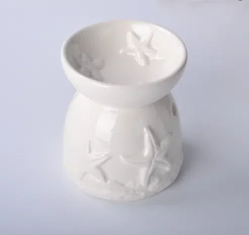 Home Decor Gifts Aroma Essential Warmer Aromatic Fragrance Lamp for Perfume Wax Melt Burners Tealight Holder Ceramic Oil Burner
