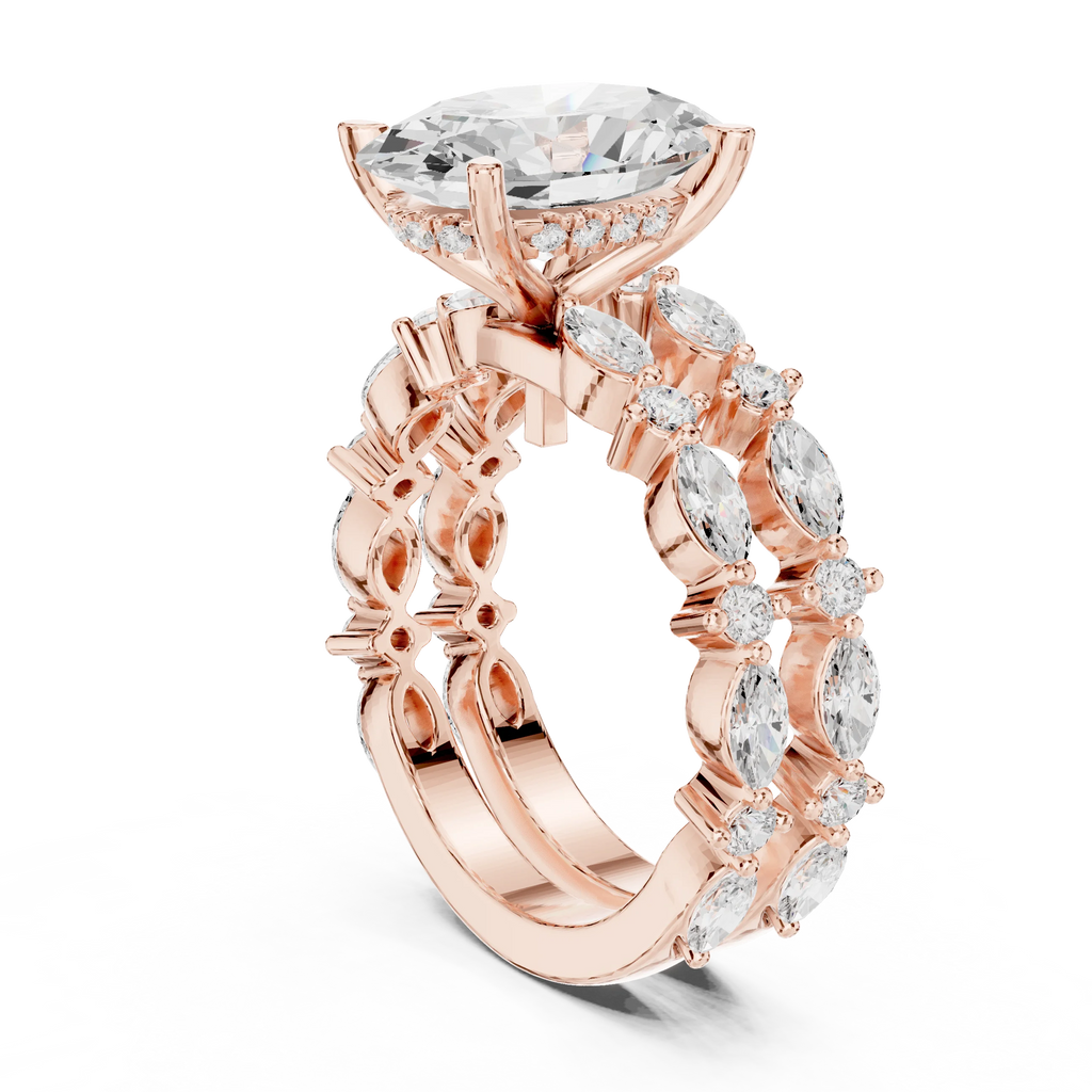 Ready to Sale Lab Diamond Solitaire Engagement Ring with Unique Style Handmade Engagement Ring For Sale By Exporters