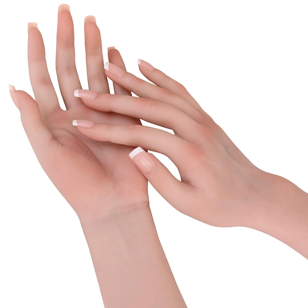 Realistic Silicone PVC Female Hand Practice Model Hand for Showing Jewelry Halloween Props Photography Props Breast Form