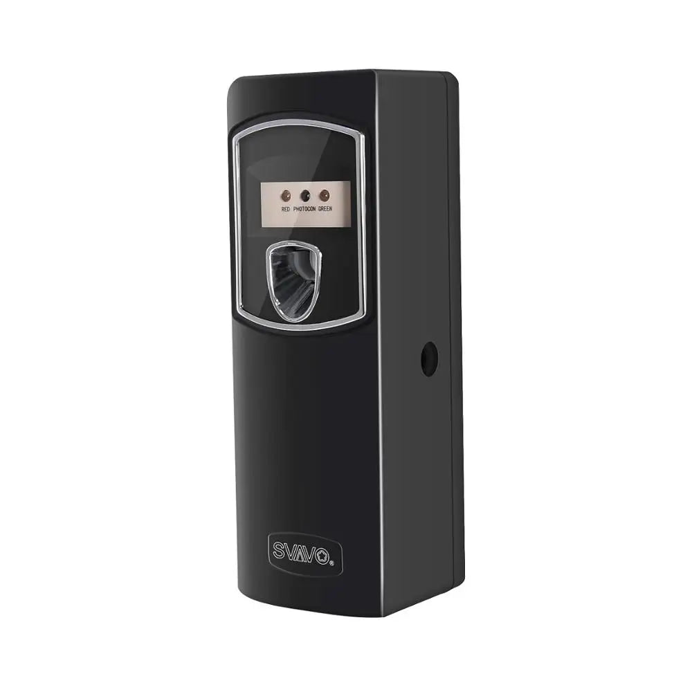 SVAVO Automatic Aerosol Dispenser Wall Mounted Light Sensor Timing Air Freshener Auto Perfume Dispenser for Home Toilet