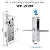 Tediton TTlock Outdoor Sliding Push and Pull Smart Lock Hotel Security Door Lock Smart Locks for Exterior Doors