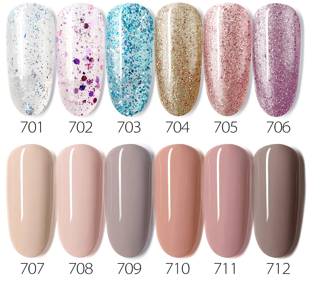 Venalisa Nail Gel Polish Fall Nail TPO FREE Long Wear Semi Permanent Soak Off UV LED Gel Nail Polish Gel Lacquer