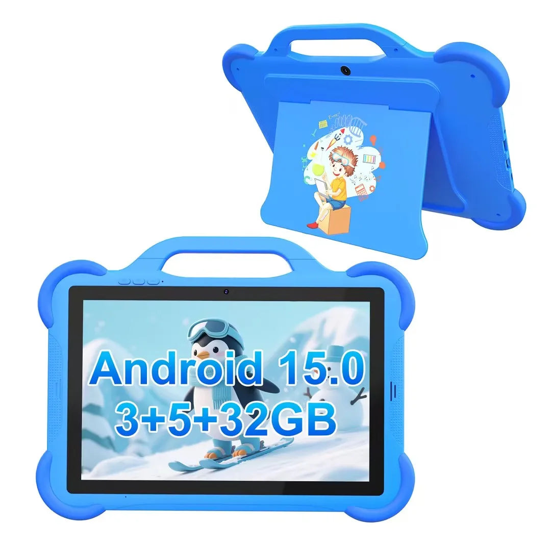Tablet 10 Pulgadas  Educational Tablet PC for Kids Android 15.0 8GB(3GB+5GB Expansion) RAM 32GB 6000mAh Battery Android Tablette