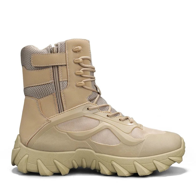 High Quality Outdoor High-Top Hiking Shoes Non-Slip Rubber Footwear Factory Price Sneakers and Boots
