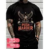 Unisex Funny T-Shirt with Pocket Essentials Basic Top for Man 300 Grams Fabric Weight Solid Pattern Gift for Daddy Made in USA