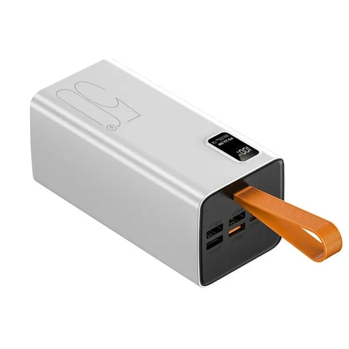 10P US EU Large Capacity 50000mAh Outdoor Power Bank Super Fast Charging 22.5W PD 20W Two-Way Portable LED Display Type-C Input