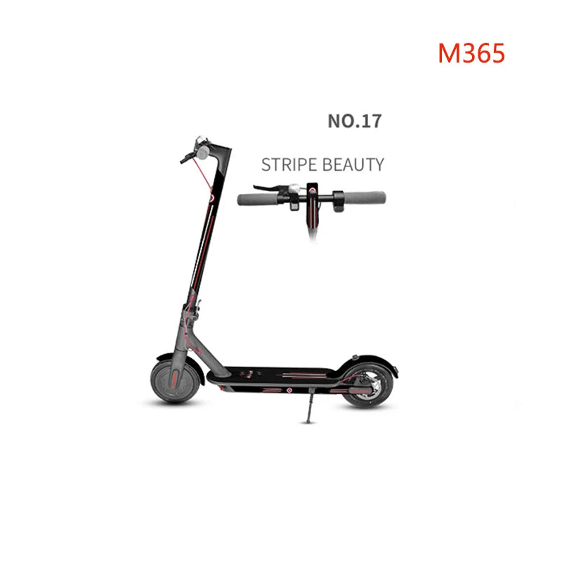 Electric Scooter Full Body PVC Sticker DIY Skateboard Sticker Scooter Pedal Stickers Decal For Xiaomi M365/PRO