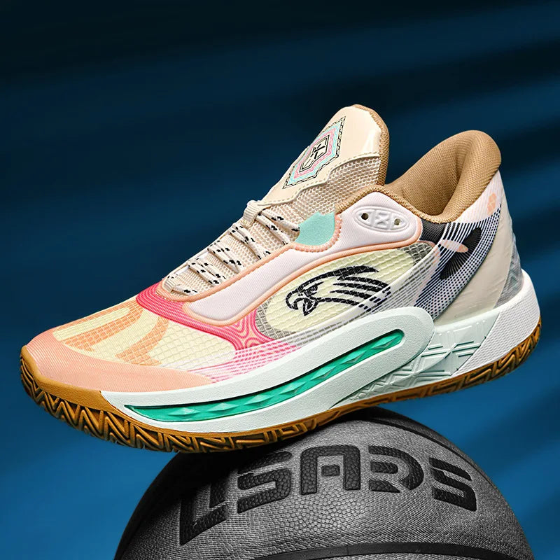 2026 NEW LIAO High Kids' Basketball Shoes Luminous Features Rubber Outsole for Optimal Friction for Primary Secondary Summer