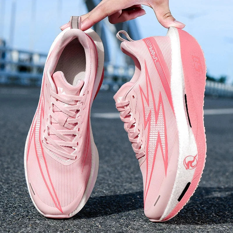 Sneaker Custom New Spring Autumn Youth Professional Marathon Running Couple Mesh Upper Breathable Luminous Versatile Fashion
