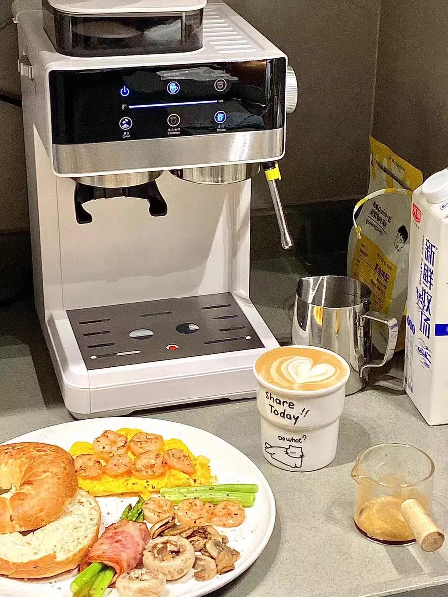 Best Semi-automatic Cappuccino Cafeteras Kahve Makinesi Espresso Coffee Maker Coffe Coffee Machine