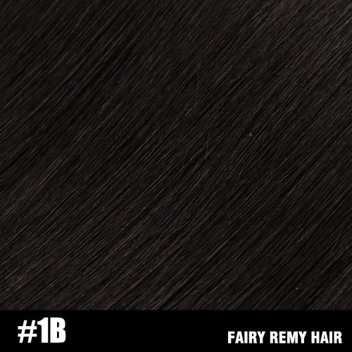 Fairy Remy Hair 20-22" Remy Keratin Flat Tip Human Hair Extensions Straight Capsules Natural Pre Bonded Hair 0.8g/Strand