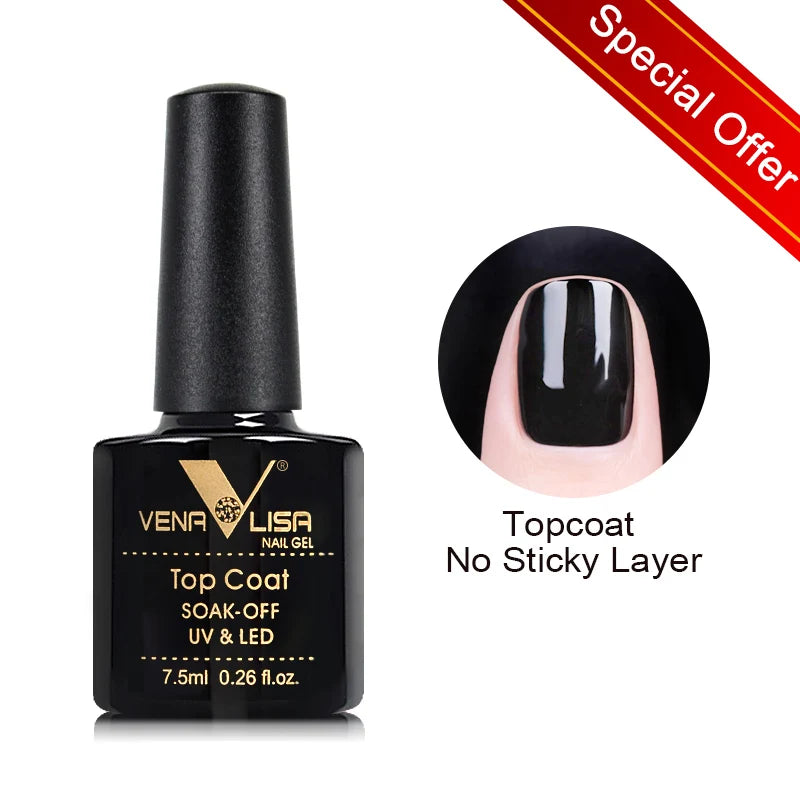 Venalisa Nail Gel Polish Fall Nail TPO FREE Long Wear Semi Permanent Soak Off UV LED Gel Nail Polish Gel Lacquer