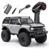 Wltoys 184023 1:18 RC Car Mini Spirited Horse 4WD Electric Off-Road Climbing Vehicle Remote Control 2.4G LED Metal Charger