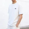 High Quality Men's Polyester/Cotton Hip Hop Casual Short Sleeve T-shirt Letter Pattern Logo Breathable Anti-Wrinkle Quick Dry