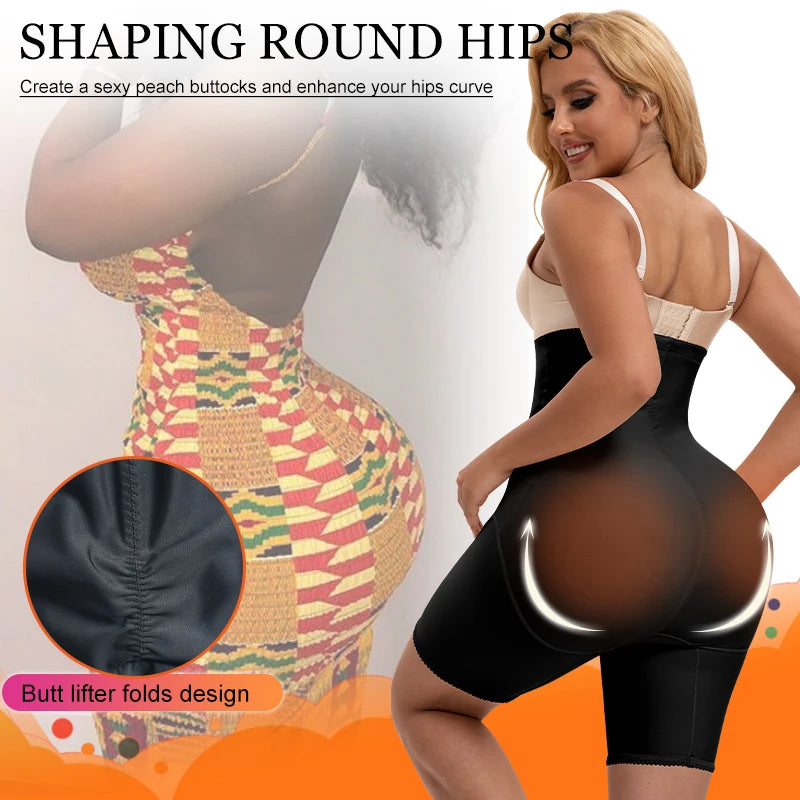 Women High Waist Trainer Body Shaper Panties Tummy Belly Control Body Slimming Control Postpartum Recovery Shapewear Panty