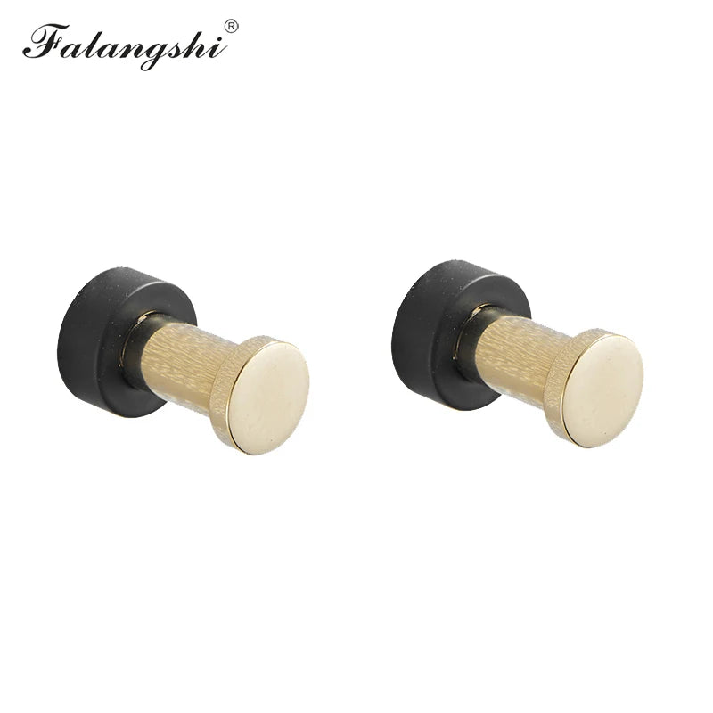 Brass Robe Hooks Clothes Hanger Household Small Decoration Rustproof Towel Hook Coat Hanger Key Rack Bathroom Accessories WB8123