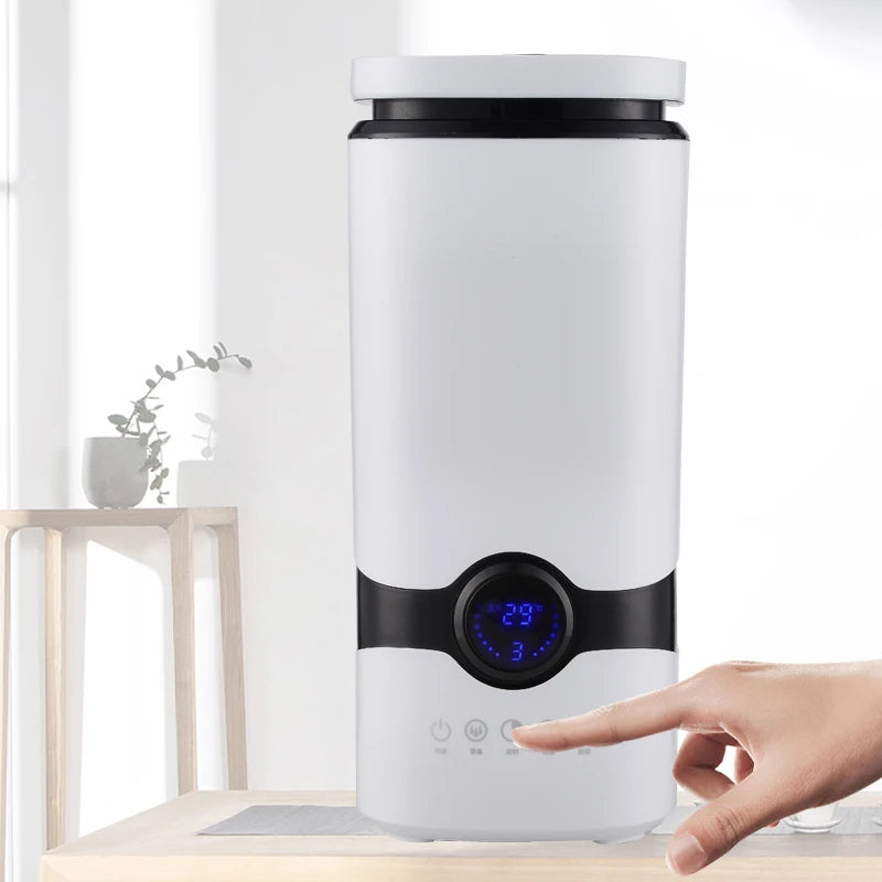 Smart Mechanical 3-in-1 Electric Ultrasonic Air Humidifier Remote Control 4L Capacity Bedroom Household Hotel Use Aromatherapy