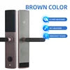 YAGU Stainless Steel Card Encoder Security Door Lock System for Wood and Brass Doors Hotel Lock Entry Security Locks for Doors